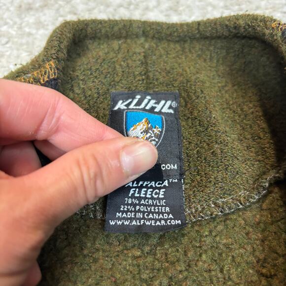 Kuhl Alfpaca Fleece Mock Neck Sweater Men's XL Gorpcore - Picture 6 of 10